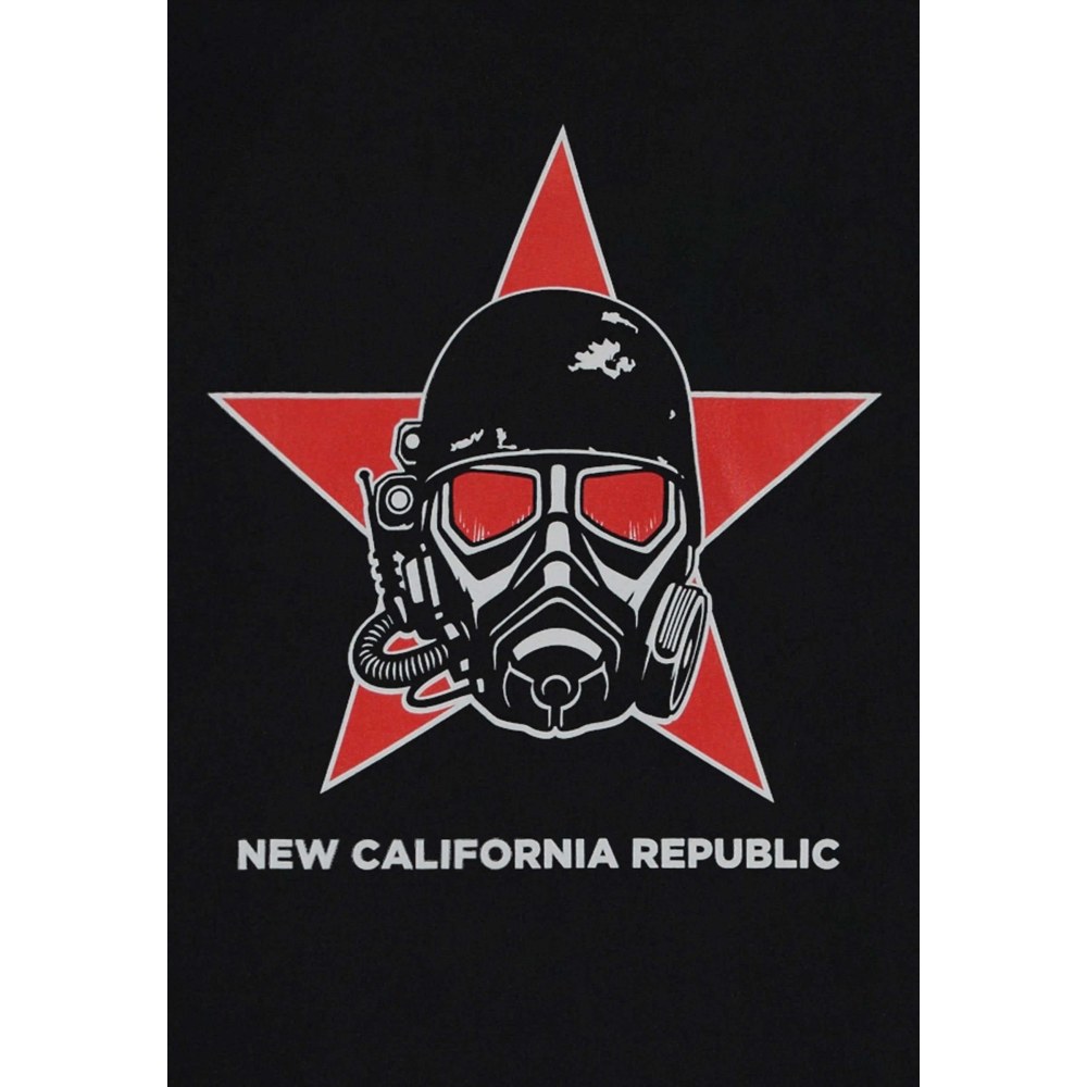 Fallout - NCR Heren Tshirt - Zwart